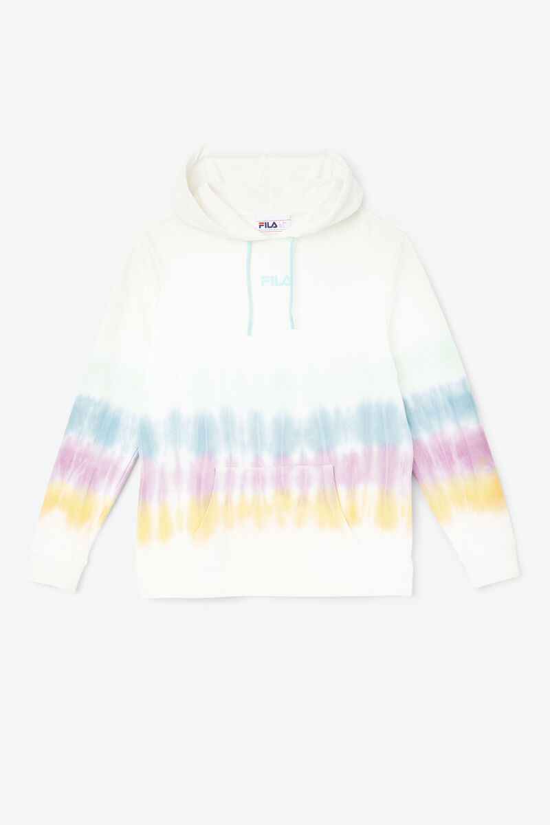 Fila Aerolynn Tie Dye Hoodie Hoodie Dam Vita | Y2N456ql7oH