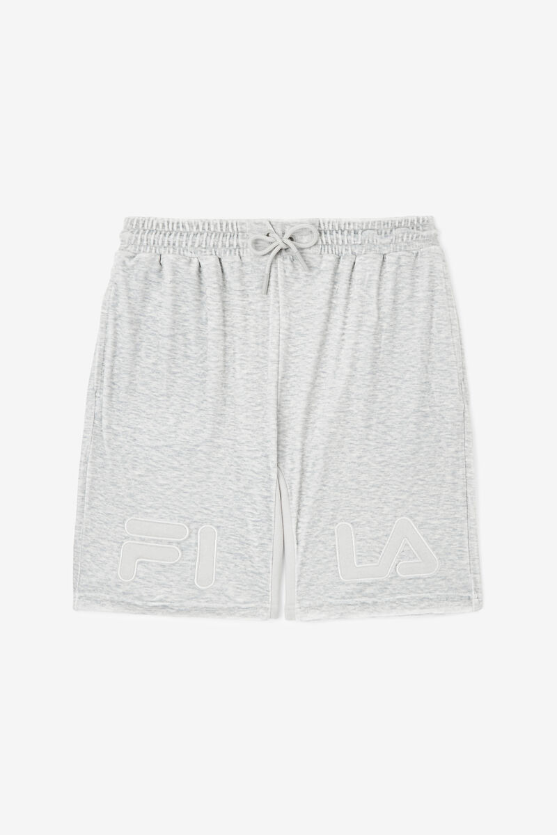 Fila Arc Velour Kort Shorts Herr Ljusgrå | HqV1JT2HLMR