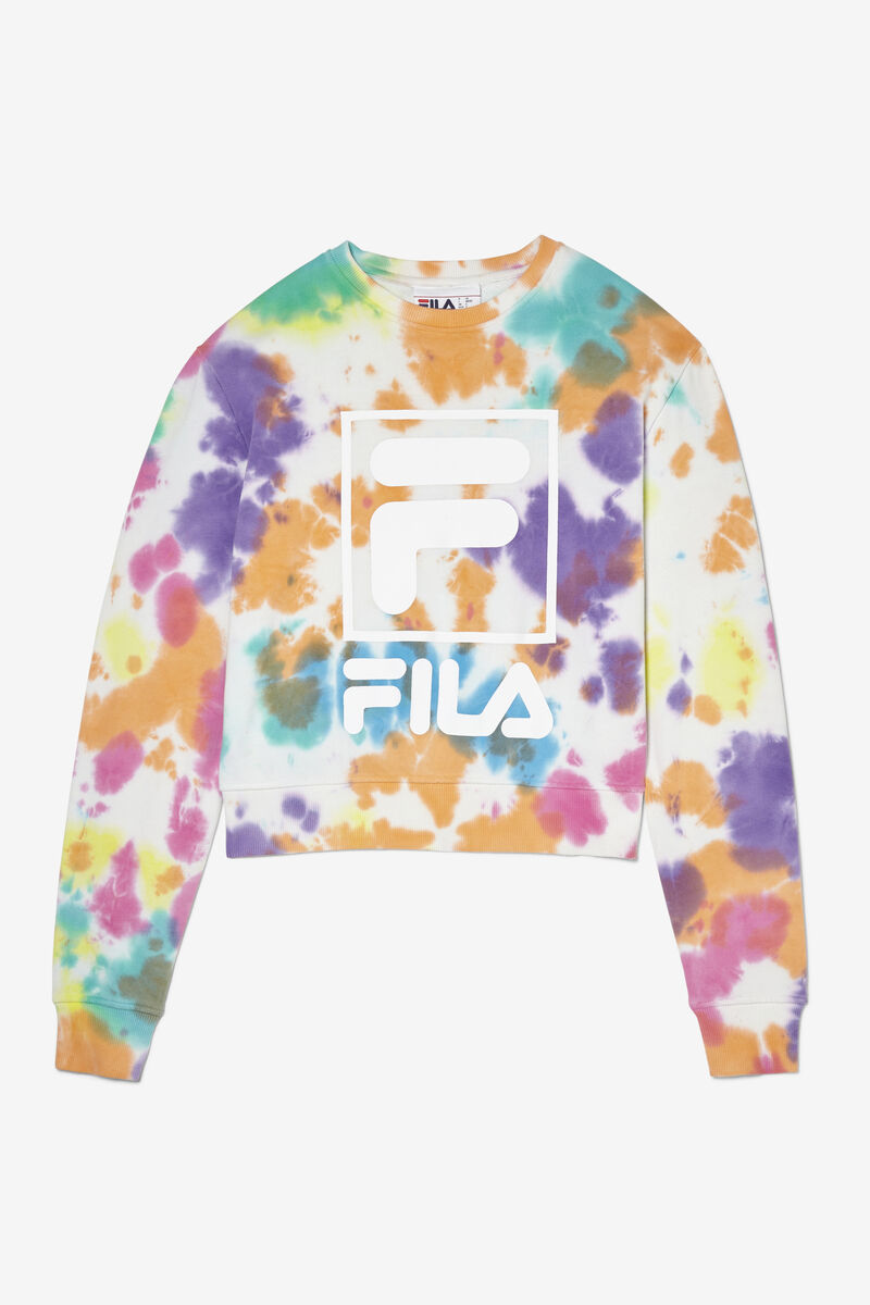Fila Ashley Tie Dye Sweatshirt Tröjor Dam Olika Färger | DJhqjTybyVi