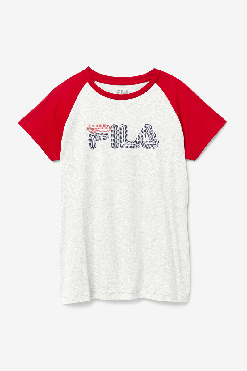 Fila Baseball T-shirt Dam Röda | vf3Bfz6DURB