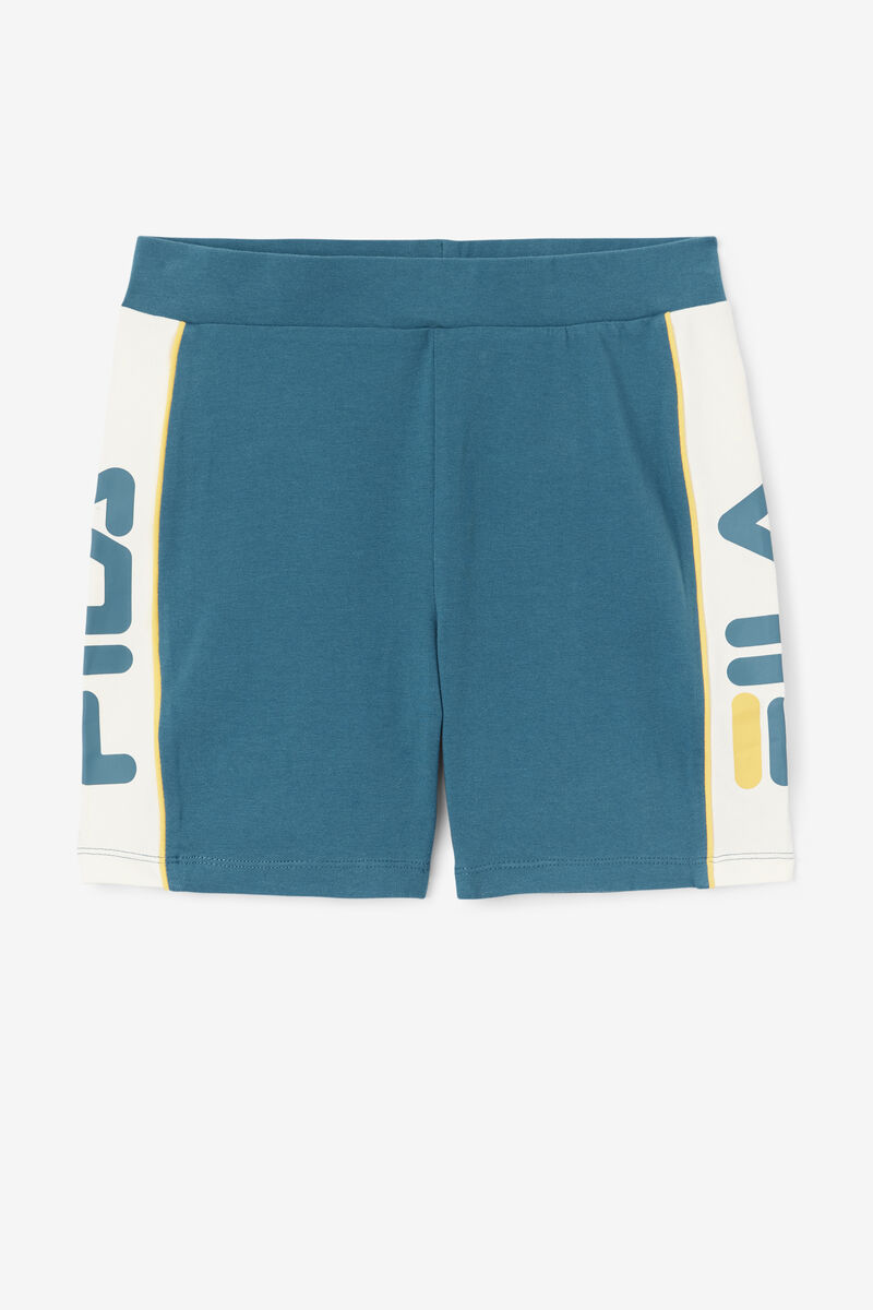 Fila Davina Bike Kort Shorts Dam Blå Korall | pyVGcjftofU