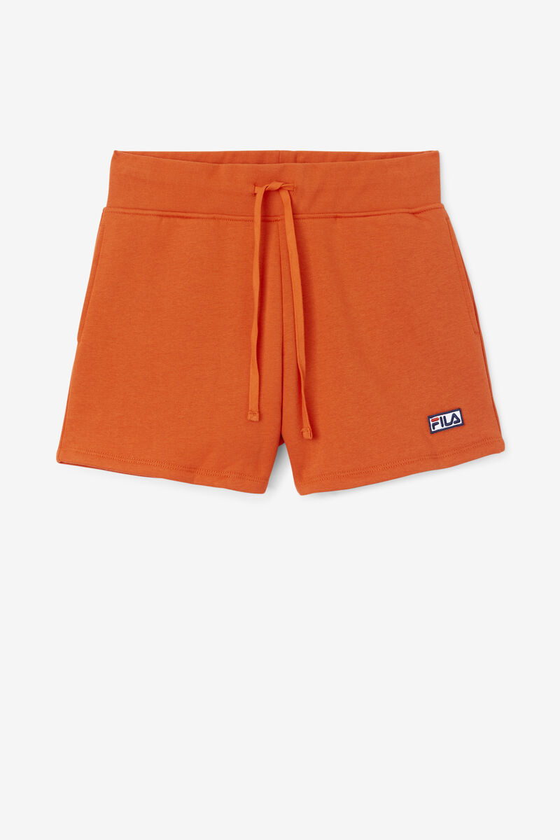 Fila Diara High Rise Kort Shorts Dam Orange | QUub1sJqdo4