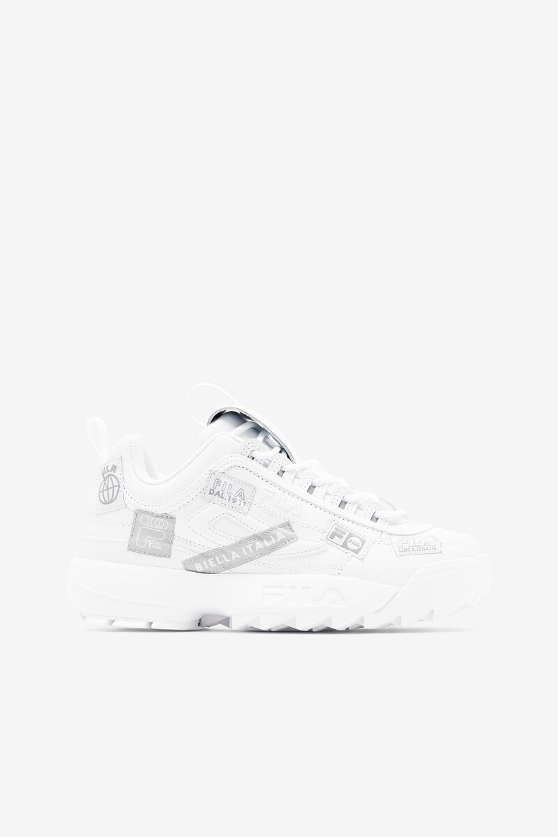 Fila Disruptor 2 110th Year Anniversary Platform Skor Dam Vita Vita Vita | em6p569ejMx