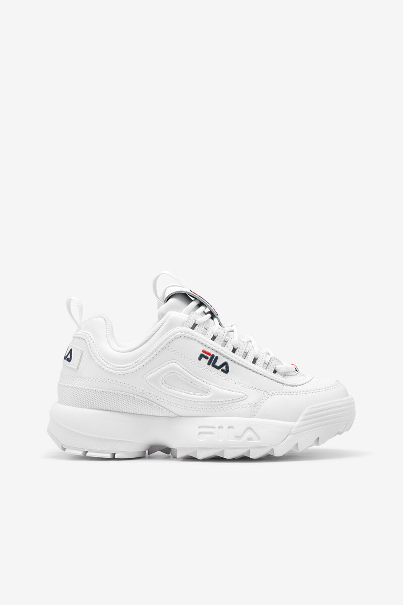 Fila Disruptor 2 Platform Skor Herr Vita Marinblå Röda | Boj1qMA9MPo