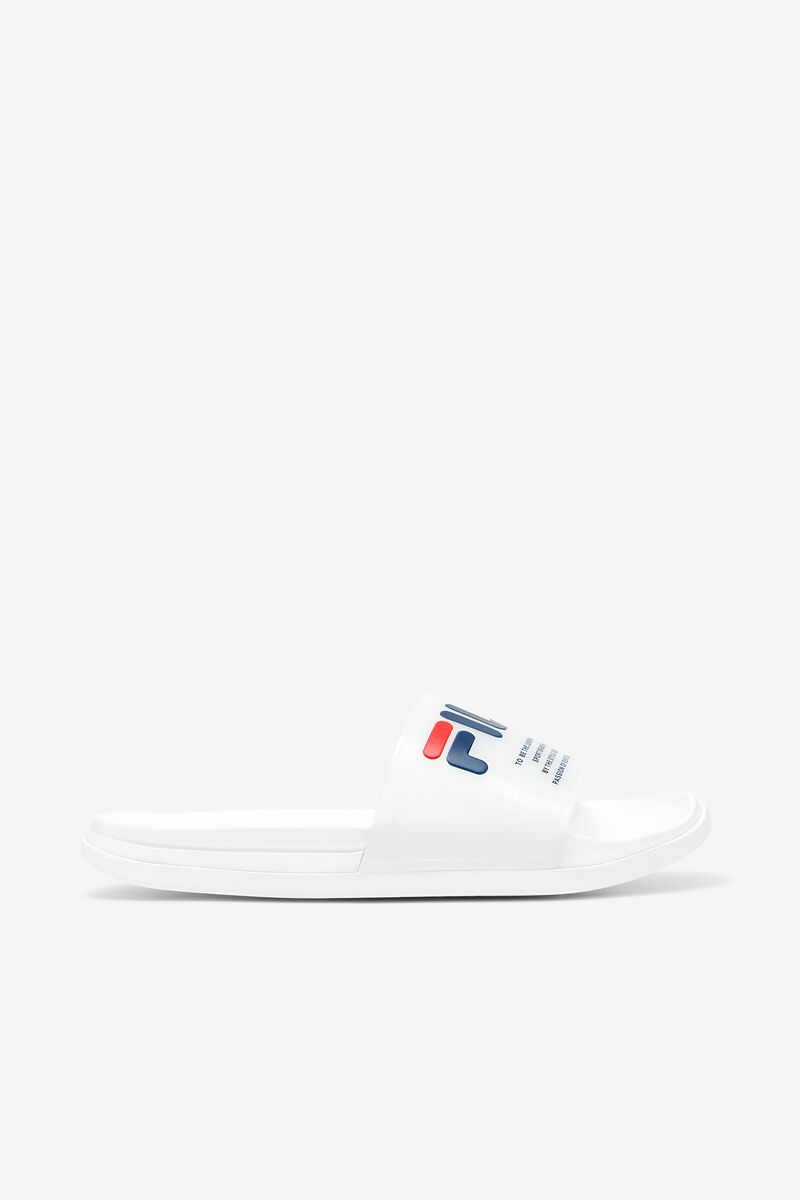 Fila Drifter Luxe Clear Sandaler Dam Vita Marinblå Röda | rw8jz3MnkxN