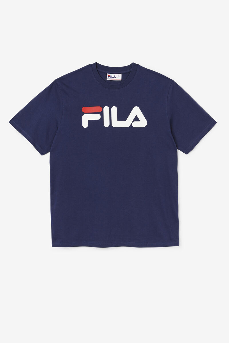 Fila Eagle T-shirt Herr Marinblå Vita Röda | ZPAISqddII9
