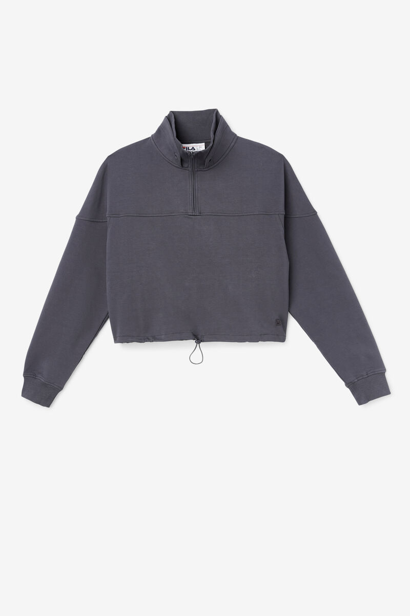 Fila Elysia Quarter Zip Jacka Dam Mörkgrå | ocf5Qeoimnm