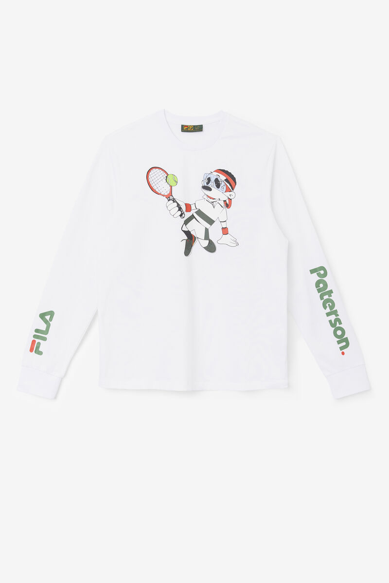 Fila Fila X Paterson Long Sleeve Shirt Herr Vita | DtD3H6Wixkx