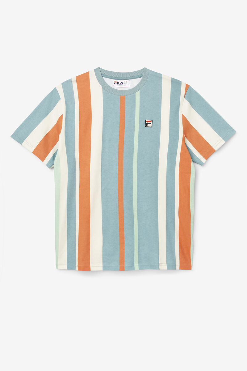Fila Gach Striped T-shirt Herr Olika Färger | APsjosOCAQZ