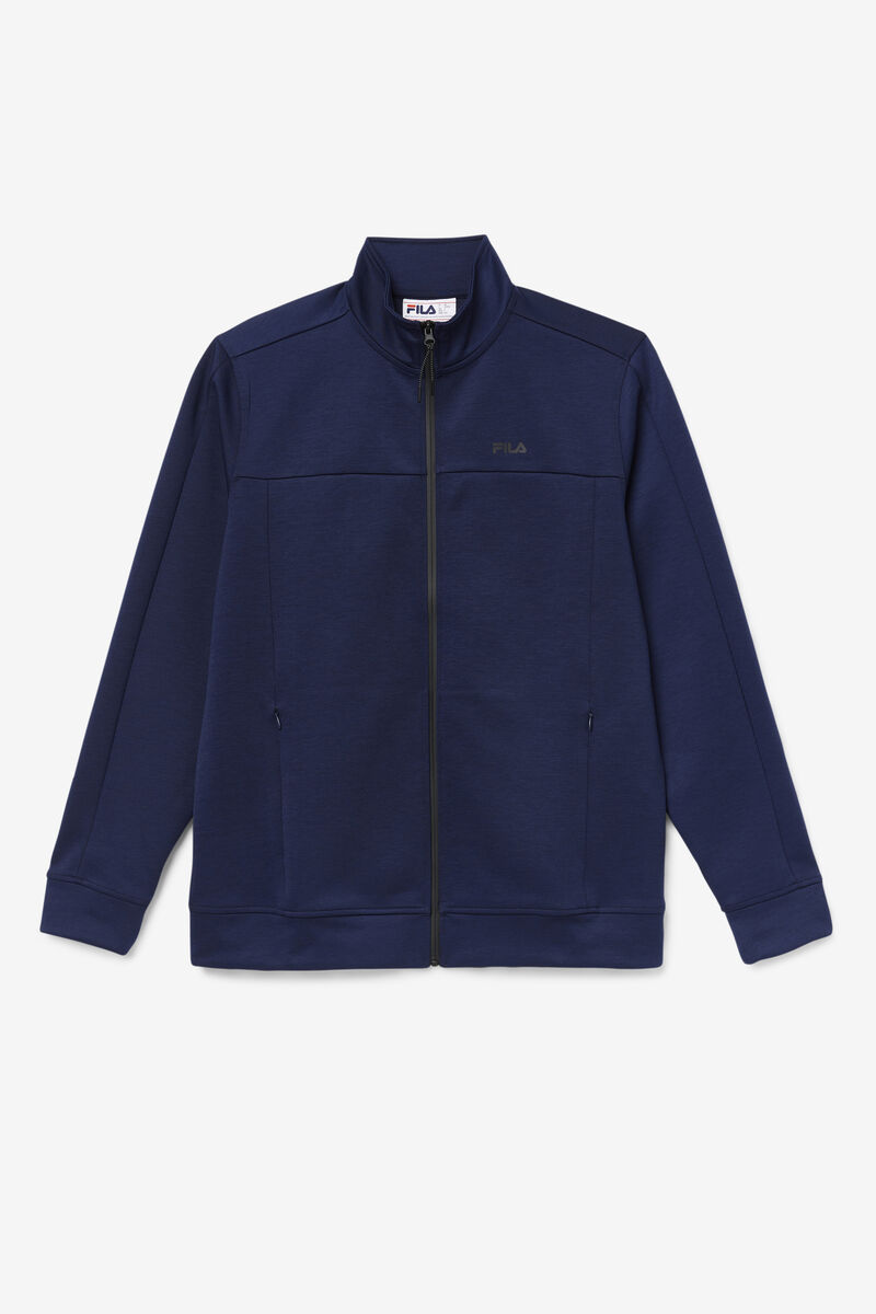 Fila Gonal Zip Jacket Jacka Herr Marinblå Svarta | yrQXLXNRXHP