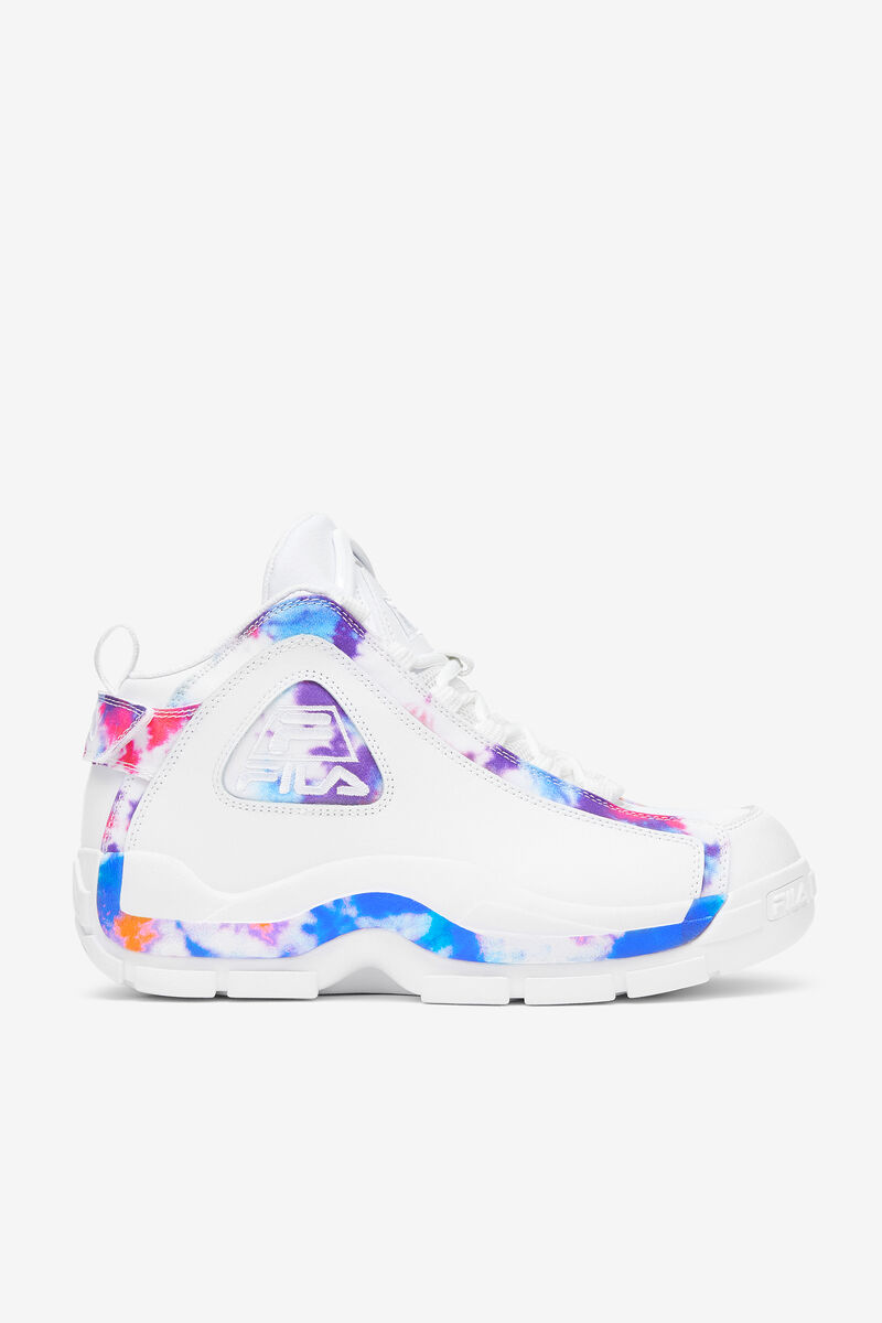 Fila Grant Hill 2 Tie Dye Basketskor Herr Vita Vita | TmOZkH2iov1
