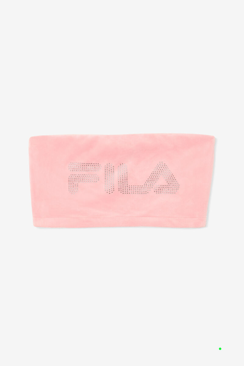 Fila Iman Bandeau Top T-shirt Dam Rosa | HdYVTOQaU4r