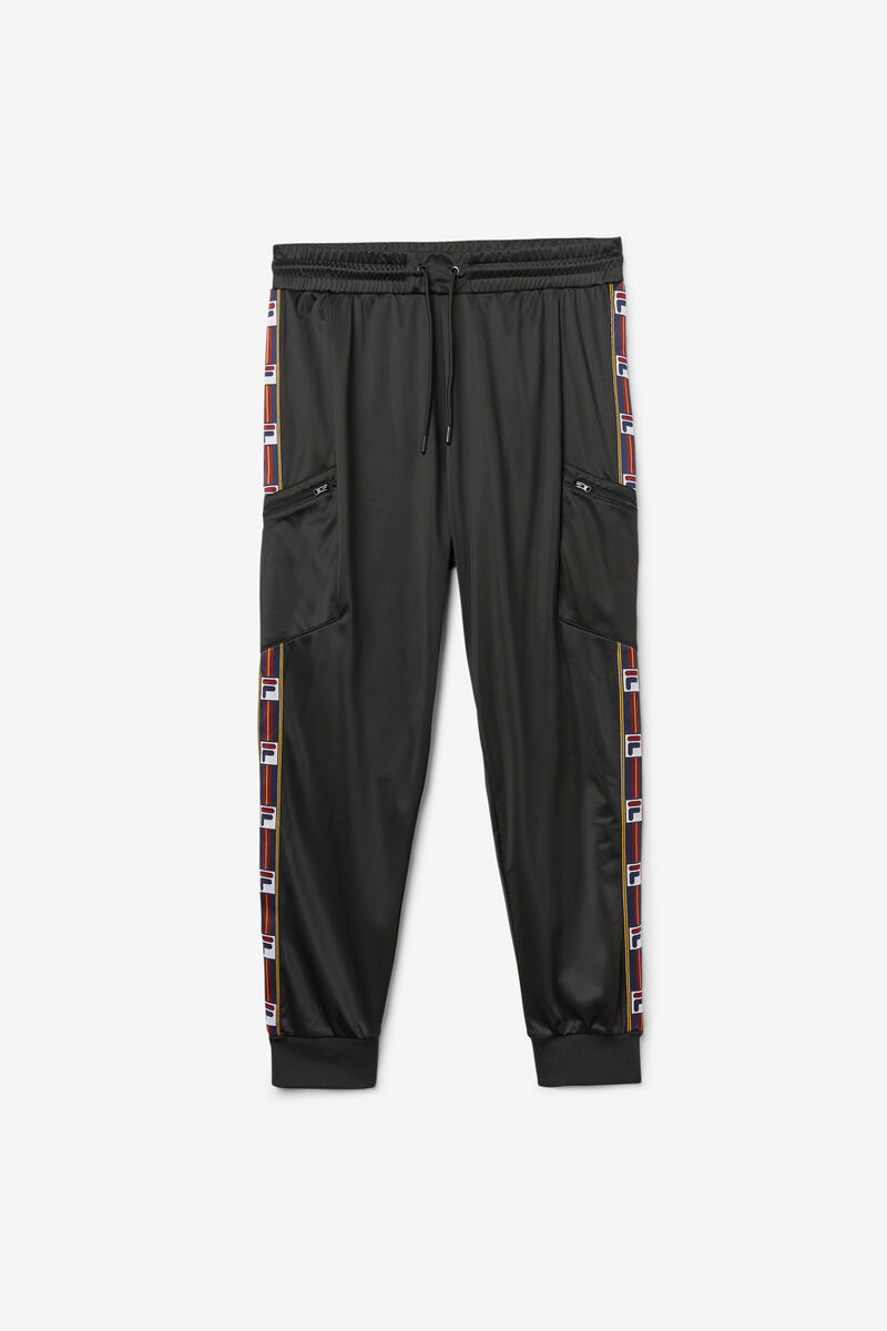 Fila Jaxson Pant Byxor Herr Svarta | P9ZtzjgehTM