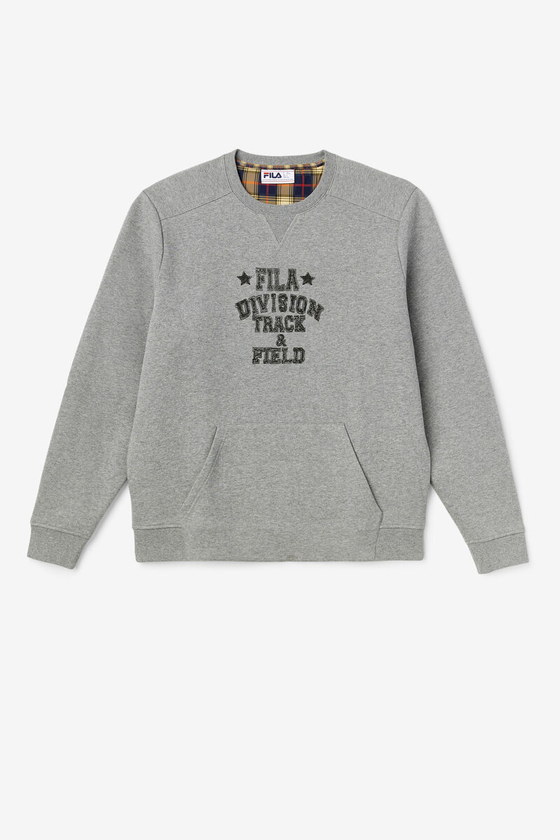 Fila Juddah Crew Tröjor Herr Grå | lONTKTcdVKC