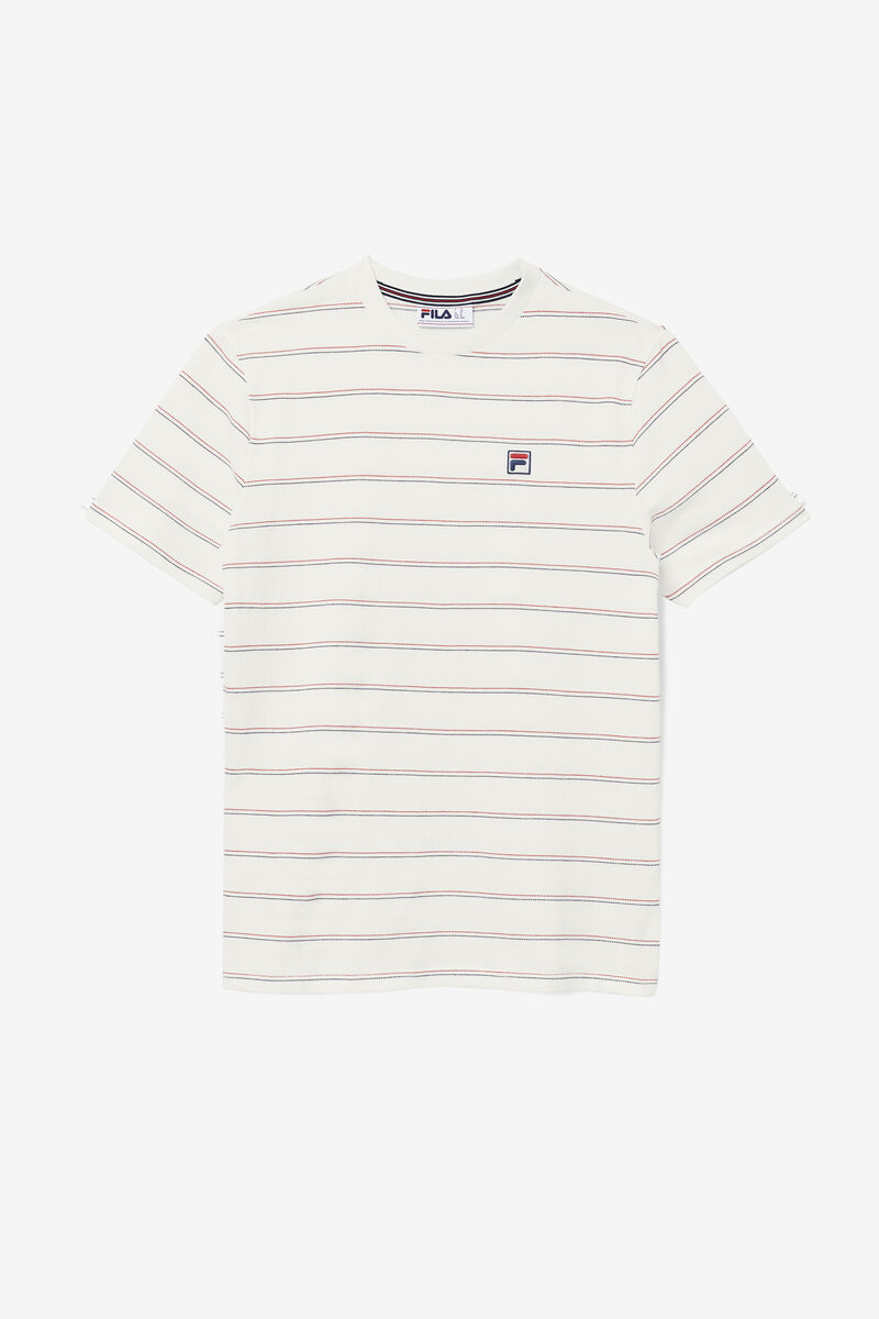 Fila Leon T-shirt Herr Röda Marinblå | JHMVL1vcA7X