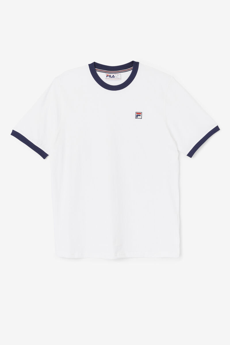 Fila Marconi Ringer T-shirt Herr Vita | V6rah6NXbml