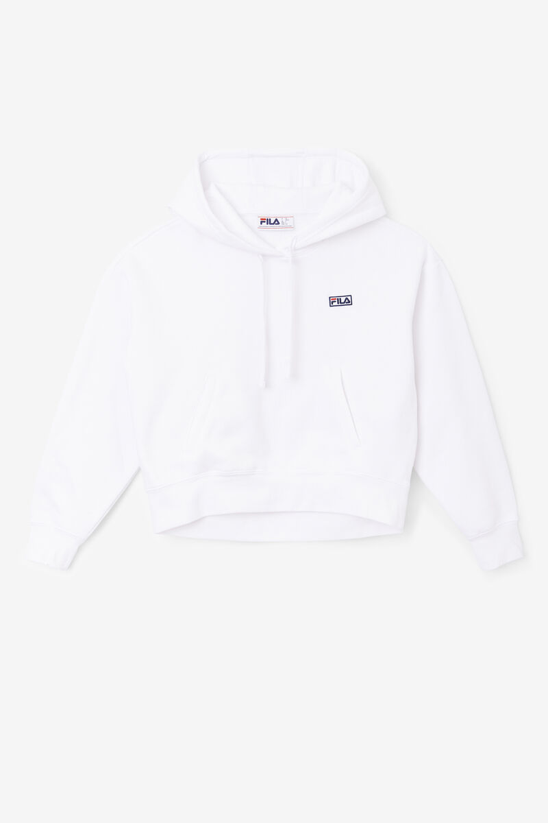 Fila Marina Hoodie Hoodie Dam Vita | GbqLs7mUHNh