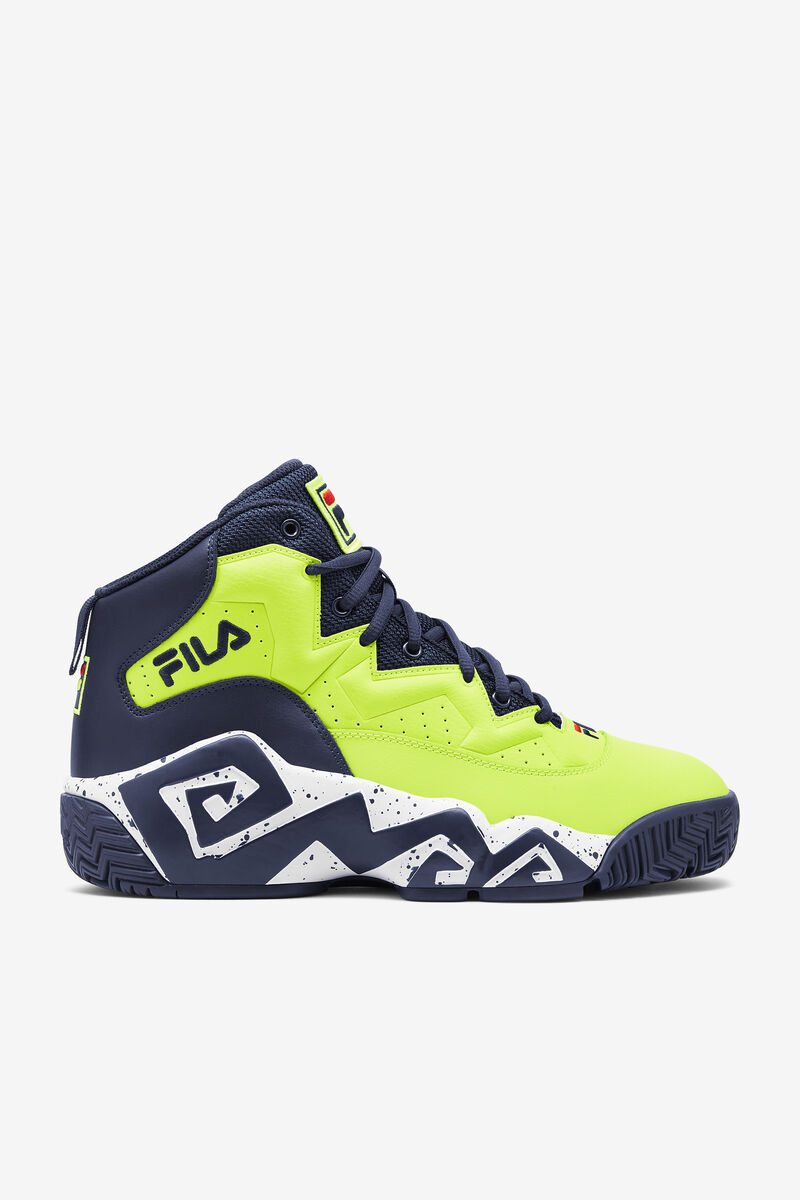 Fila Mb Tjock High Top Sneakers | Fila Sneakers Herr Gula Marinblå Vita | fD3c72oAk6l