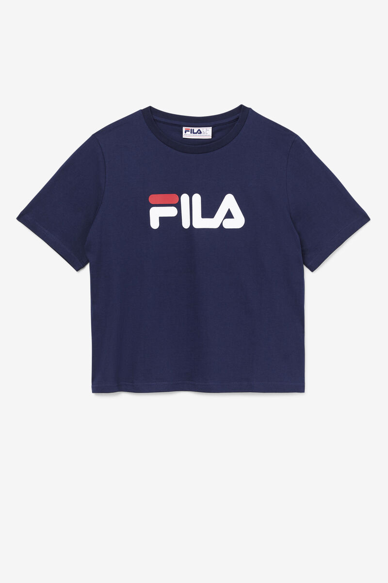 Fila Miss Eagle T-shirt Dam Marinblå Röda Vita | qBLASH4C3Cz