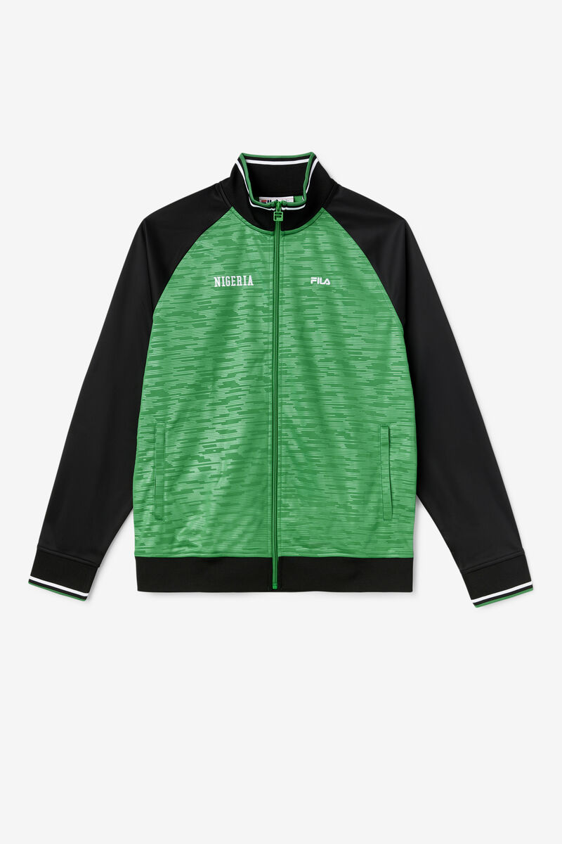 Fila Nigeria Track Jacket Jacka Dam Svarta Vita | mzFX9MUllkY