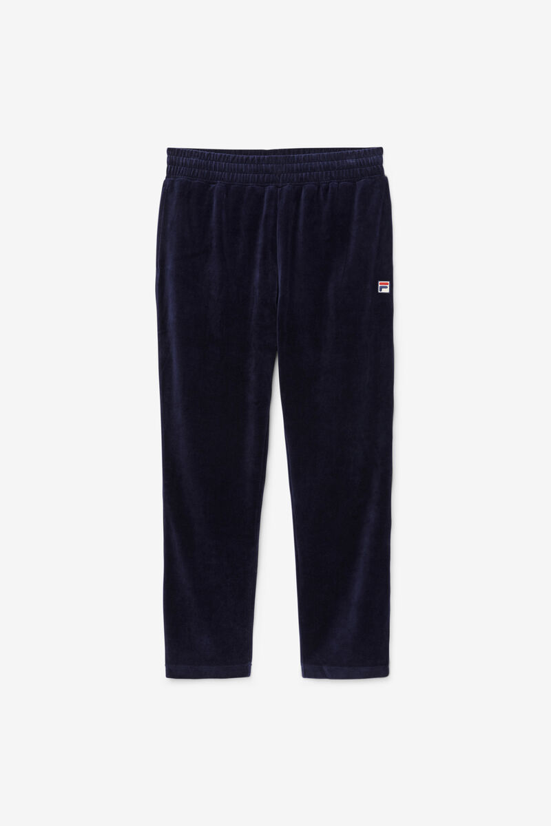 Fila O-fit Velour Pant Byxor Herr Marinblå Röda | 5B3WzWtv5fN