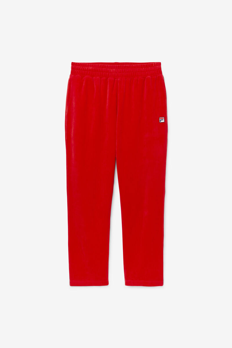 Fila O-fit Velour Pant Byxor Herr Röda | ciT1pJZDAmI