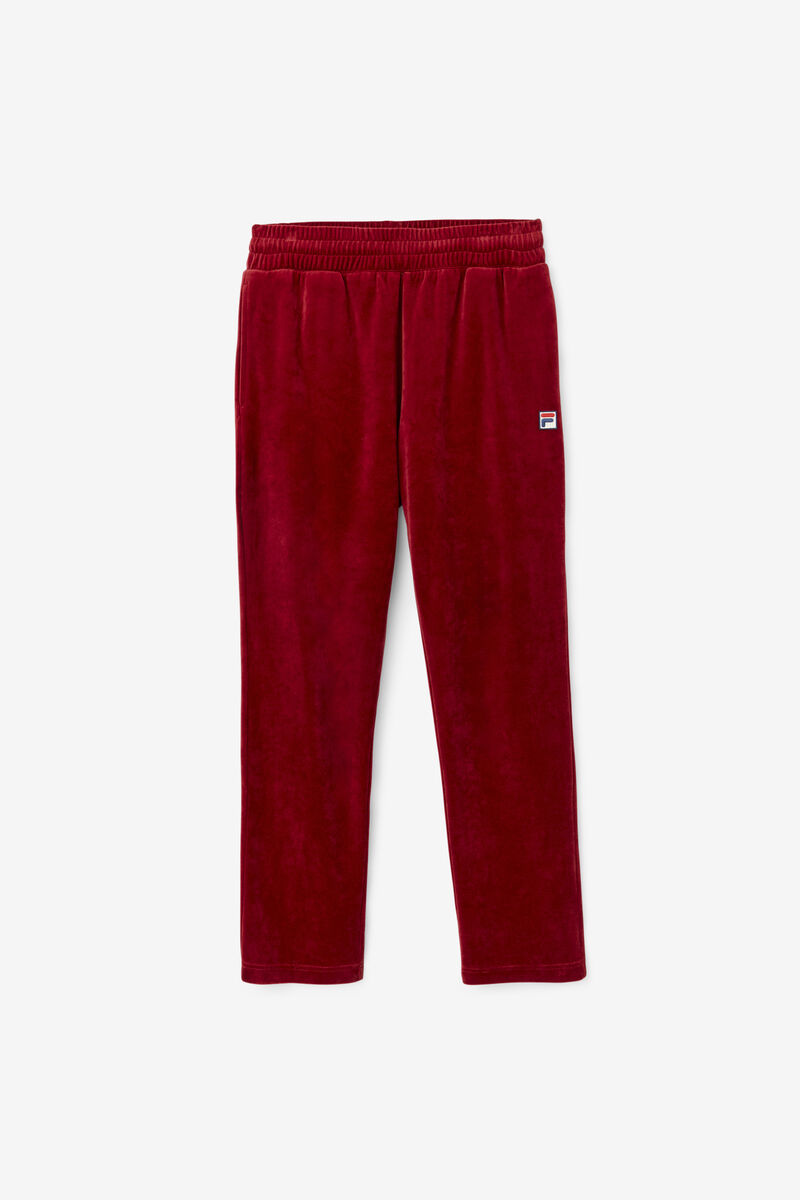 Fila O-fit Velour Pant Träningsoverall Herr Röda | YfyjWu8OB2X