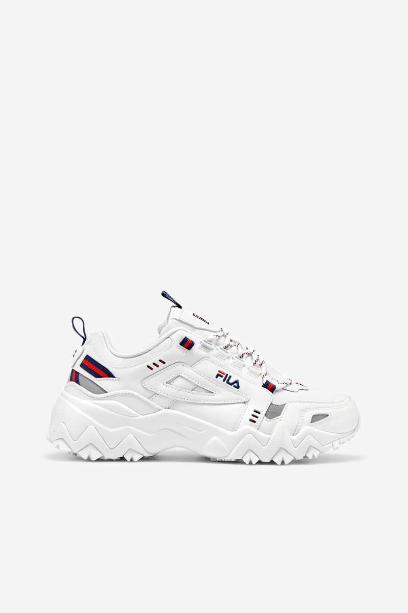Fila Oakmont Tr Sneakers Dam Vita Marinblå Röda | FuBgSHnRAFh