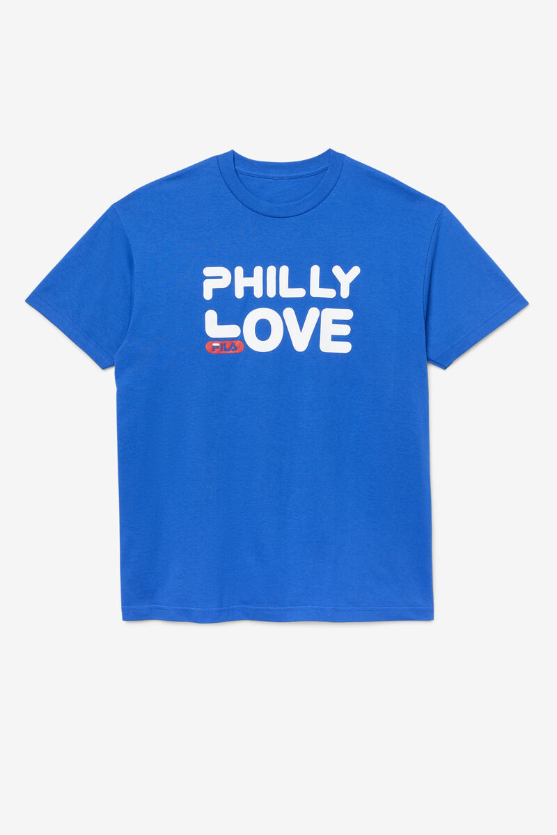 Fila Philly Love T-shirt Herr Blå Blå | 29jkf6ckEm1