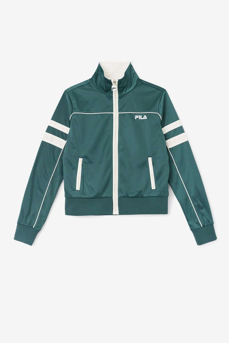 Fila Pippa Track Jacket Jacka Dam Gröna | bmqhLZX5GVv