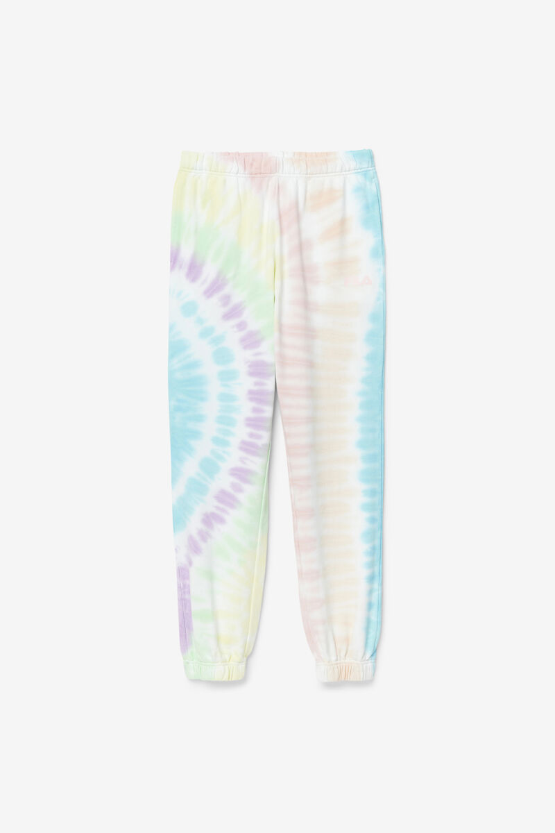 Fila Raleigh Tie Dye Jogger Byxor Dam Grädde | 1P4W3jRSJBd
