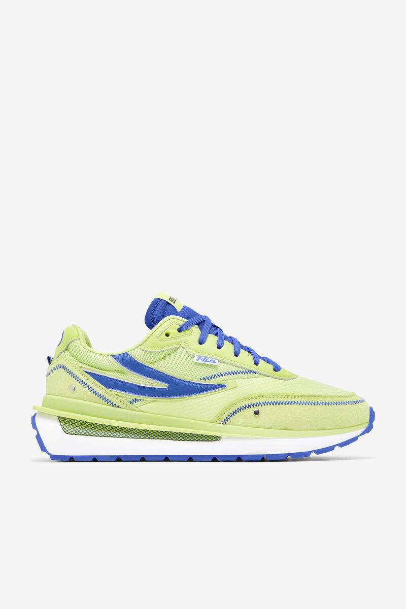 Fila Renno X Bevans Lime Green Shoes | Fila Sneakers Herr Ljusgröna Blå Vita | ziEikowPbdH