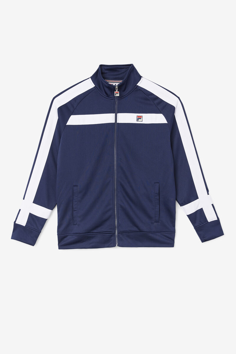 Fila Renzo Jacket Jacka Herr Marinblå Vita | 15Tt5BVvcpu