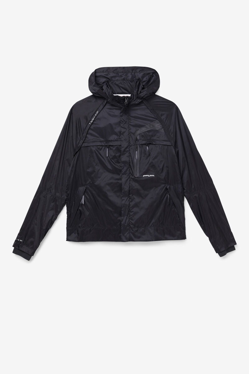 Fila Rigel Windbreaker Jacka Herr Svarta Vita Vita | fFRq6WbKmO6