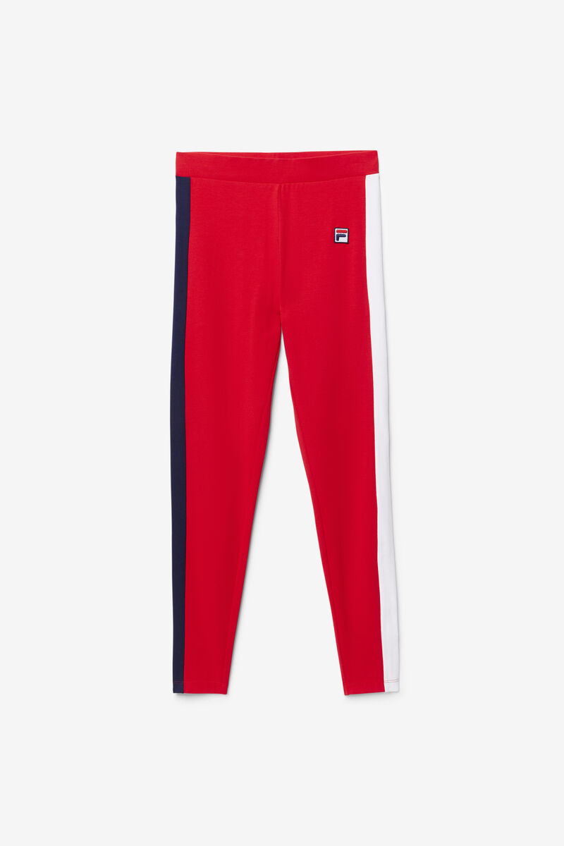 Fila Riviera Legging Leggings Dam Röda Marinblå Vita | 6SdDckbnUat