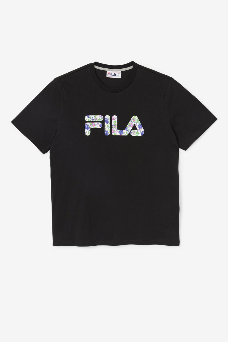 Fila Saranac T-shirt Herr Svarta | ZZYjFaNCmSt