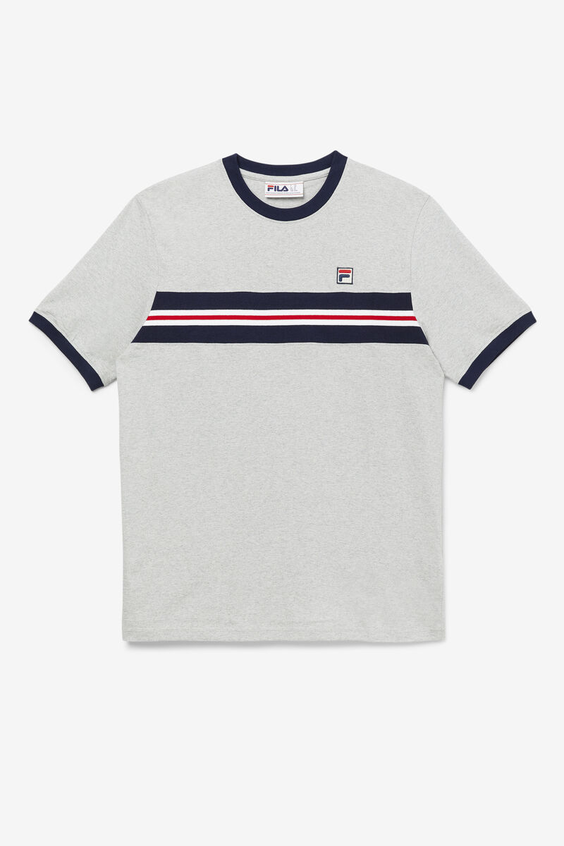 Fila Silver T-shirt Herr Ljusgrå | PVAjvlPXIZZ