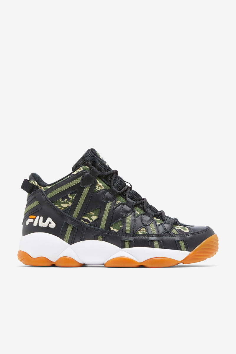Fila Stackhouse Shoe With Camo Detail | Fila Sneakers Herr Svarta Vita | 5NCKLDTcNWN