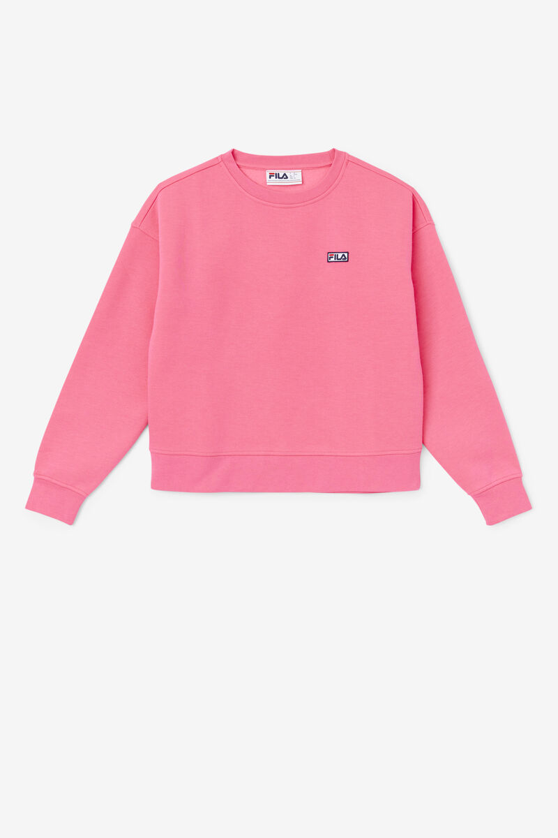Fila Stina Crew Tröjor Dam Rosa | RWgvQopp8ay