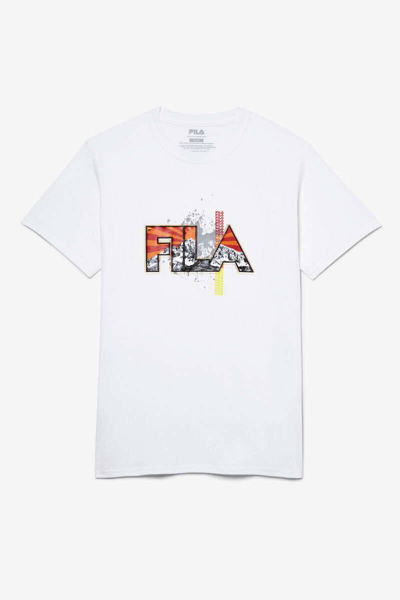 Fila Stitch Mt. T-shirt Herr Vita | G6LofPxVCxt