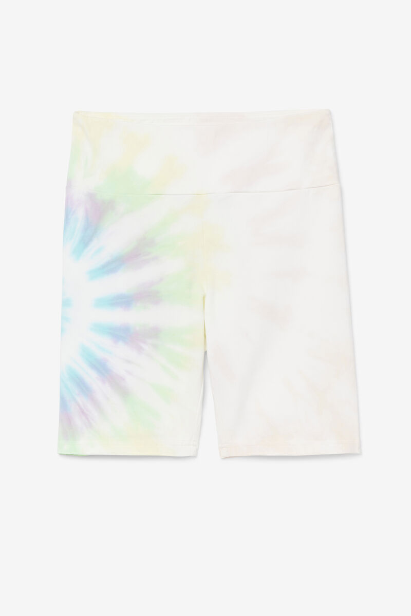 Fila Taima Tie Dye Bike Kort Shorts Dam Grädde | H7DrAE1Xw1B