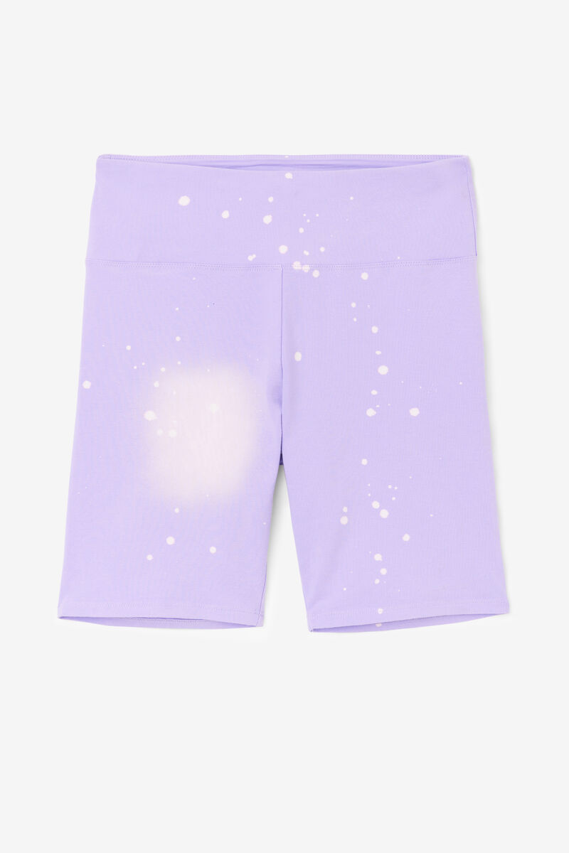 Fila Taima Tie Dye Bike Kort Shorts Dam Lila | RWksKZGTBtV