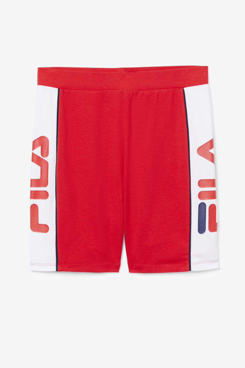 Fila Trina Bike Kort Leggings Dam Röda Vita Marinblå | 5bHbDJ2gLxi