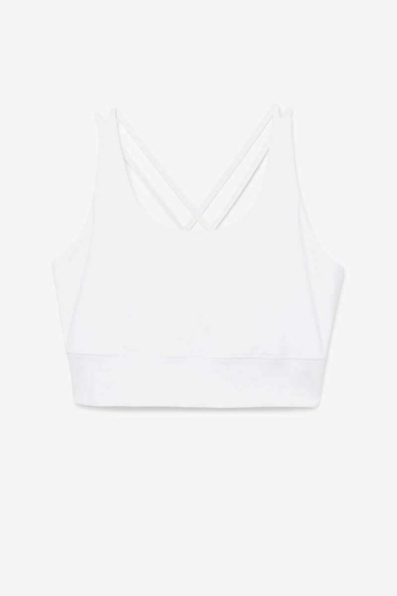 Fila Uplift Cross Back Bra Top Sport Bh Dam Vita | tBjoh9s3c6o