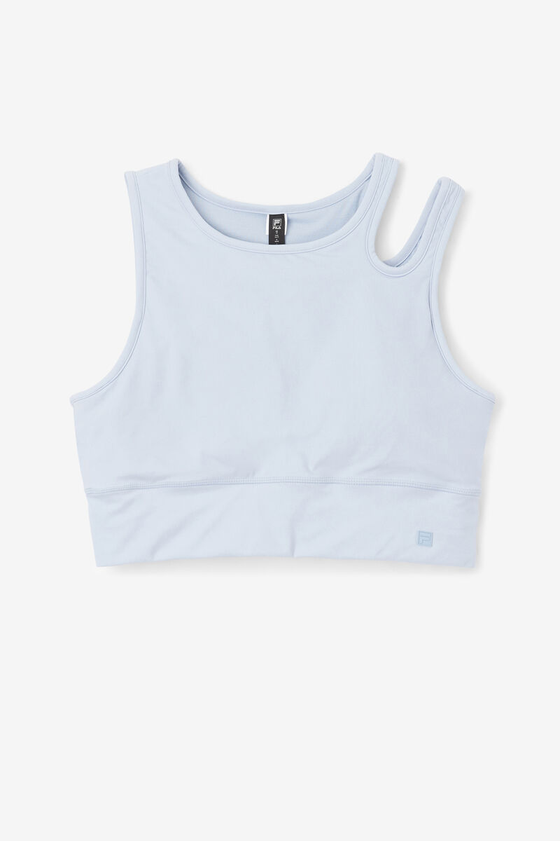 Fila Uplift Slice Crop Bra Top Sport Bh Dam Blå | 1774vm12CDC