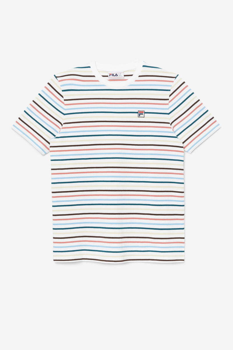 Fila Vara T-shirt Herr Vita | HjKF42SLOvZ