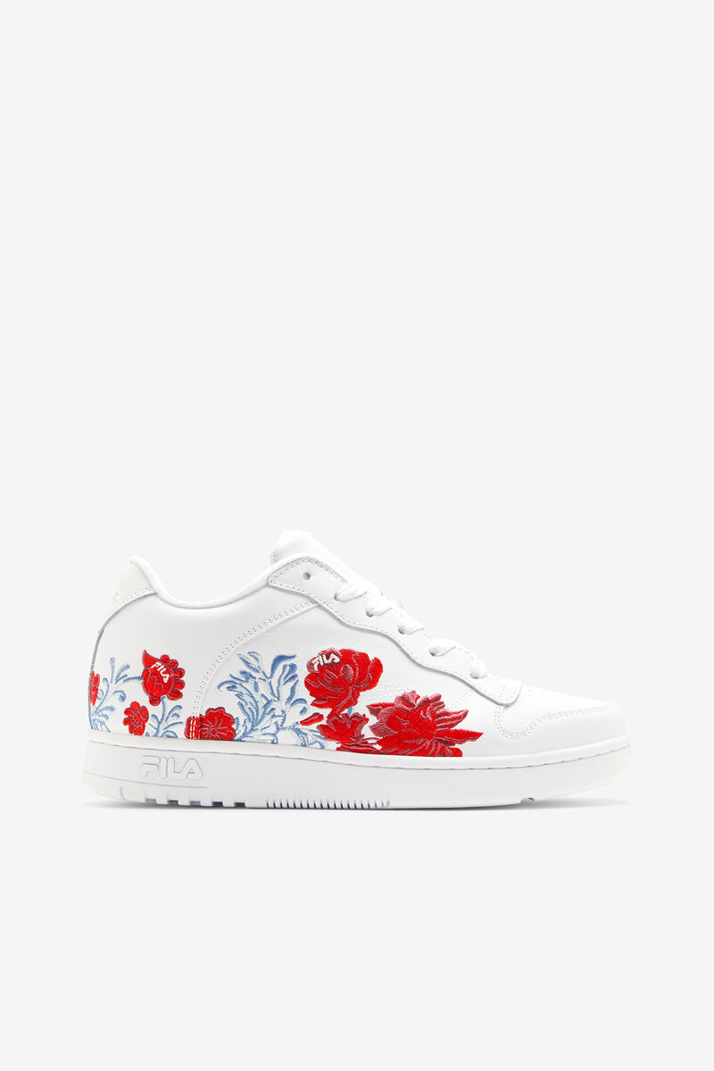 Fila Wx-110 Flower Sneakers Dam Vita Vita Vita | 6QbugSpm8N7