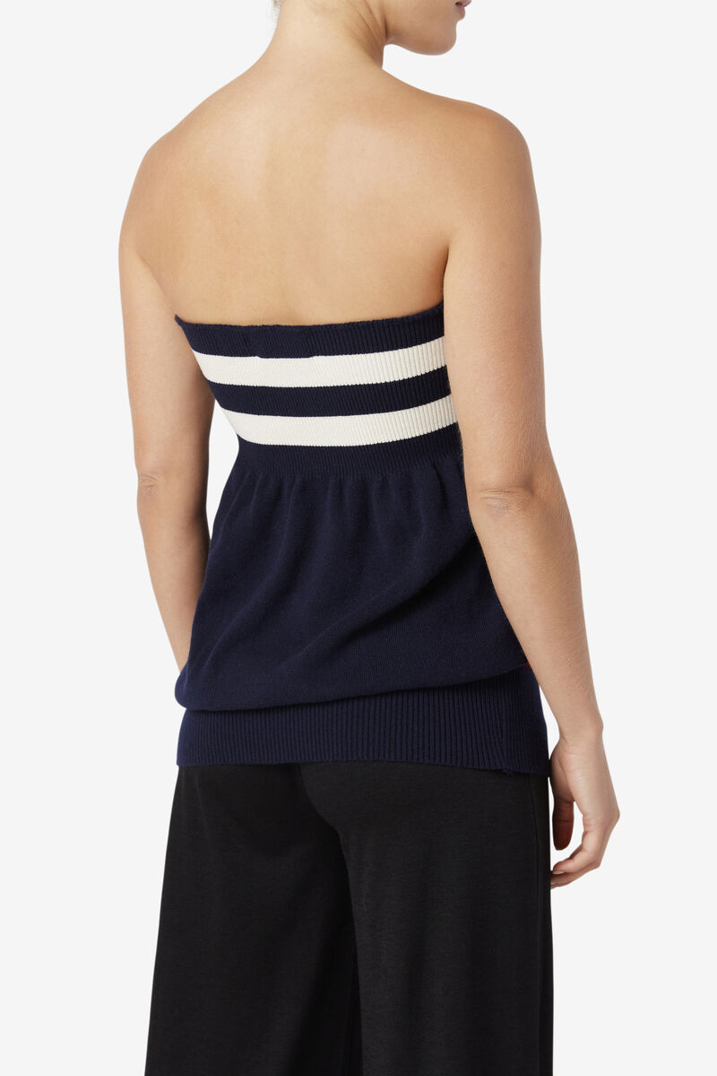 Fila 110 Cashmere Girdle Skirt Kjolar Dam Marinblå Vita Röda | Ek8XZYmoCRZ