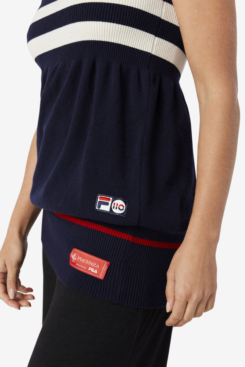 Fila 110 Cashmere Girdle Skirt Kjolar Dam Marinblå Vita Röda | Ek8XZYmoCRZ