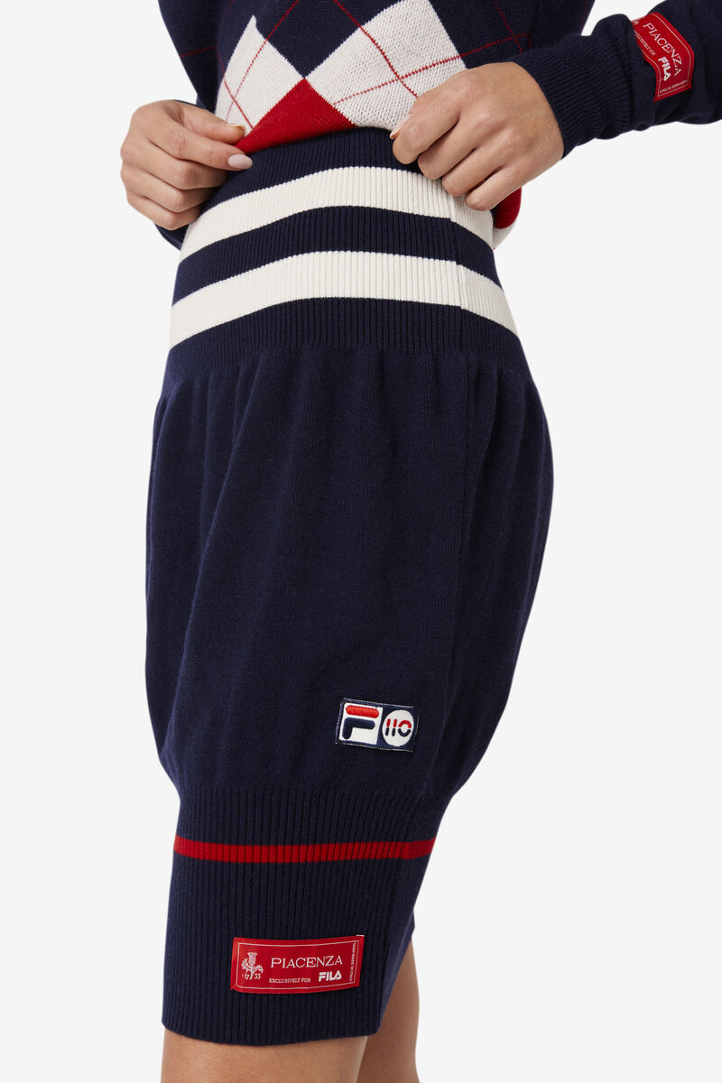 Fila 110 Cashmere Girdle Skirt Kjolar Dam Marinblå Vita Röda | Ek8XZYmoCRZ